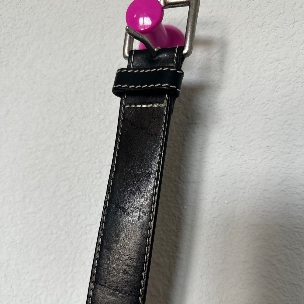 GAP Black Leather Belt - Picture 5 of 5